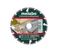 Metabo Meule de tronçonnage diamantée, 76x10,0mm, UP, Universal ""professional"" - 626873000