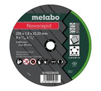 Metabo Meule de tronçonnage universelle Metabo Novorapid 230x1,9x22,2, modèle droit Quantité:25