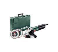 METABO Meuleuse 125mm 1400W WEQ 1400-125 SET - 600347510