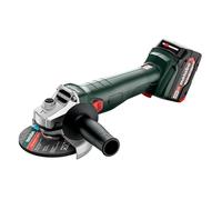 Metabo - Meuleuse ø 125 Mm 18v W 18 L 9-125 + 2 Batteries 18v 5.2 Ah + 1 Chargeur Asc 145 Metabo