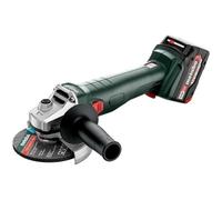 Metabo - Meuleuse ø 125 Mm 18v W 18 L 9-125 + 2 Batteries 18v 5.2 Ah + 1 Chargeur Asc 145 Metabo