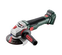 Metabo Meuleuse d'angle sans fil Metabo WB 18 LTX BL 15-125 Quick (601730850) avec frein Écrou de serrage rapide, batterie pivotante; carton Quantité:1