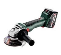 Meuleuse d'angle sans fil Metabo W 18 L BL 9-125 602374510 125 mm brushless, + 2 batteries, + mallette, + chargeur, + accessoires