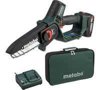 Metabo MS 18 LTX 15 Scie à bûches sans fil (avec batterie 2,0 Ah et chargeur)