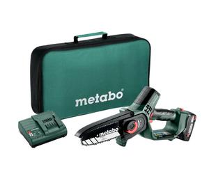 Metabo MS 18 LTX 15 Sécateur Sans Fil 18V Li-ion Avec Sac (1x 2.0Ah) - 15 Cm