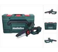 Metabo MS 18 LTX 15 Trononneuse sans fil 18 V 15 cm 15 cm 5 m/s + metaBOX ( 600856840 ) - sans batterie, sans chargeur de batterie