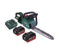 Metabo MS 36-18 LTX BL 40 Trononneuse d'elagage sans fil 36 V ( 2x 18 V ) 40 cm 22 m/s Brushless + 2x batterie 10,0 Ah + chargeur