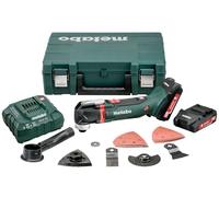 Metabo MT 18 LTX Compact Outil multifonctions sans fil 2x18V/2Ah Li-Ion, Chargeur ASC 30-36 V, Coffret - 613021510