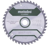 Metabo MULTI CUT CLASSIC 628280000 Lame de scie circulaire 165 x 20 x 1.4 mm Nombre de dents: 42 1 pc(s)