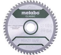 Metabo MULTI CUT CLASSIC 628663000 Lame de scie circulaire 190 x 30 x 1.4 mm Nombre de dents: 54 1 p