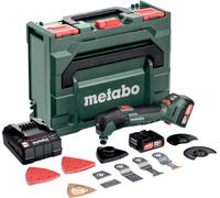 METABO Multitool MT 12 Powermaxx SET dans sa valise metaBOX 145, avec chargeur SC 30 + 2 batteries Li-Ion 12 V / 2.0 Ah + accessoires