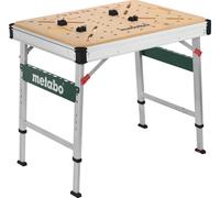 Metabo MWB 100, Beige, Métallique, Bois, Forme rectangulaire, 4 pied(s), Pieds en H, 710 mm