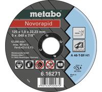 Metabo NOVORAPID 616271000 Disque à tronçonner 125 mm INOX