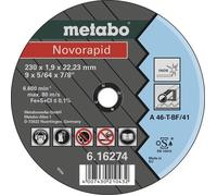 Metabo Novorapid 616274000 Disque à tronçonner 230 mm 25 pc(s) métal