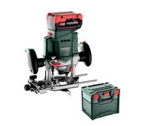 Metabo OFV 18 LTX BL 12 18V Li-ion Set De Défonceuse Sans Fil (2x Batterie 5.5Ah) Dans MetaBox