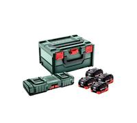 METABO Pack énergie 18V 4 x 10Ah LiHD + chargeur double - 685143000