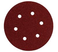 METABO Papier abrasif autocollant (5 pcs) 150 mm P40, bois et métal, SXE 624001000