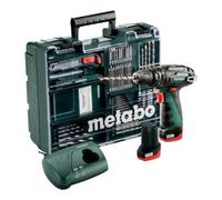 Metabo Perceuse à percussion Metabo alimentée par batterie Powermaxx SB Basic Set Quantité:1