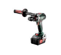 Metabo Perceuse-visseuse sans fil BS 18 LTX BL I, 18V 2x4Ah Li-Ion + ASC 55, 602358500