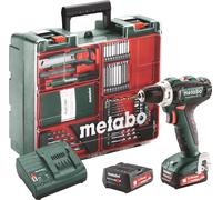 Metabo Perceuse-visseuse sans fil PowerMaxx BS 12 Set (601036870) Perceuse