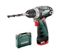 Metabo Perceuse-visseuse sans fil PowerMaxx BS Basic, 12V/2x2,0Ah - 600984500