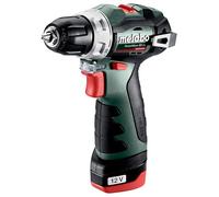 Perceuse-visseuse sans fil Metabo PowerMaxx BS BL 601721500 12 V 2 Ah Li-Ion + 2 batteries