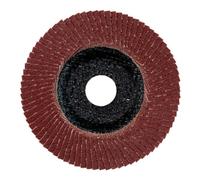 Metabo Plateau abrasif à lamelles 115 mm P 40, corindon brun, acier, métaux non-ferreux, modèle bombé metabo Quantité:10
