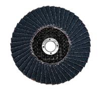 Metabo Plateau abrasif à lamelles 76 mm P 80, corindon de zirconium, acier, acier inoxydable, modèle droit (626876000) Quantité:1