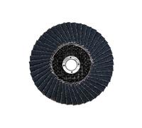 Metabo Plateau abrasif à lamelles 76 mm P 80, corindon de zirconium, acier, acier inoxydable, modèle droit - 626876000
