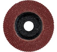 Metabo Plateau de ponçage à lamelles 125 mm P 80Corindon normalAcierNE-Métaux Modèle bombé