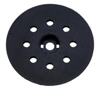 metabo Plateau de Ponçage Perforé Ø 122 mm Auto-Agrippant Moyen SXE 125 | Plateau de rechange d'origine Ø 122 mm avec surface auto-agrippante et système perforé pour la ponceuse excentrique SXE 125.