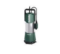 metabo Pompe à pression submersible TDP 6200/4 en acier inoxydable - 1100 W, débit 6200 l/h, hauteur de refoulement 47 m, profondeur d'immersion 12 m - Pompe à pression en acier inoxydable pour puits