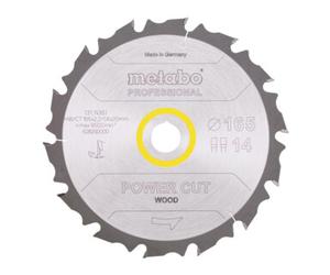 Metabo PowerCutProf 165x20 14FZ/FA 10° Quantité:1