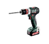Metabo POWERMAXX BS 12 BL Q Perceuse-visseuse sans fil 12v 2x2ah li-ion - chargeur sc 30 - coffret
