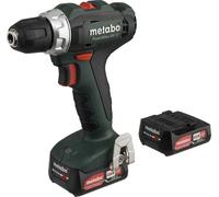 Metabo PowerMaxx BS 12 - Perceuses/visseuses - sans fil - 2 vitesses - Clé de mandrin 10 mm - 40 N-m