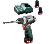 Metabo Powermaxx BS Basic - Set perceuse visseuse Li-Ion 10.8V (2x batterie 2.0Ah) - 34Nm