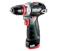 Perceuse-visseuse sans fil Metabo PowerMaxx BS BL Q 601749500 12 V 2 Ah Li-Ion + 2 batteries