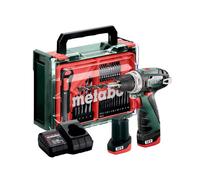 Metabo PowerMaxx MPTPMBSMWSP Perceuse Visseuse 12V 2x2,2Ah Li-Ion