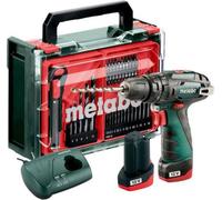 METABO PowerMaxx SB Basic Set marteau perforateur mobile + 2 batteries Li-Ion 12V/2.0 Ah avec chargeur LC 40 + 41 articles