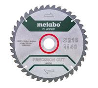 Metabo Precision Cut Classic Metabo 216x30 40WZ 5°neg/ B Quantité:1