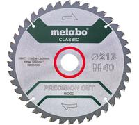 Metabo Lame de scie 'Precision cut - Classic', 216x2,4/1,8x30 Z40 WZ 5°neg - 628652000