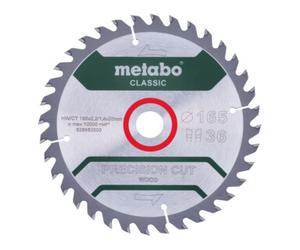 Metabo PrecisionWoodClassic 165x20 36WZ 15° / B Quantité:1