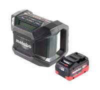 Metabo R 12-18 DAB+ BT Radio de chantier sur batterie 12-18 V DAB+ Bluetooth + 1x batterie 5,5 Ah - sans chargeur