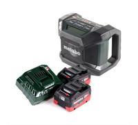 Metabo R 12-18 DAB+ BT Radio de chantier sur batterie 12-18 V DAB+ Bluetooth + 2x batteries 5,5 Ah + chargeur