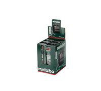 Metabo Sacoche à roulettes avec forets / burins SDS-Plus Pro 4, set de 10 pcs - 631690000