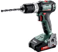 Metabo Perceuse-visseuse à percussion sans fil SB 18 L BL, 18V 2x2Ah Li-Ion + SC 30, 602331500