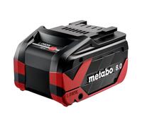 metabo Kit de Base - 2 Batteries LiHDX 8.0Ah Chargeur Rapide ASC 290, metaBOX 145 - Puissant, Durable, Technologie de Batterie 18V - Idéal pour Les Professionnels