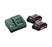 Metabo Kit de base 18V 2 x 2,0 Ah 685161000 – chargeur inclus