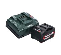 Metabo Set de base : 1x Batterie Li-Power 4,0Ah 18V CAS Li-Ion + ASC145 Chargeur (625027000) (627378000)