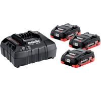 Metabo Kit de base Metabo 3 batteries LiHD 18 V /4 Ah, chargeur ASC 30-36 V Quantité:1